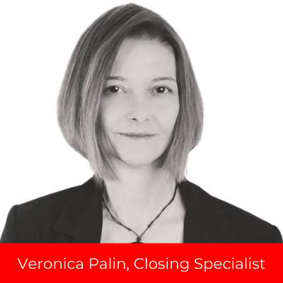 VeronicaPalin, Closing Specialist